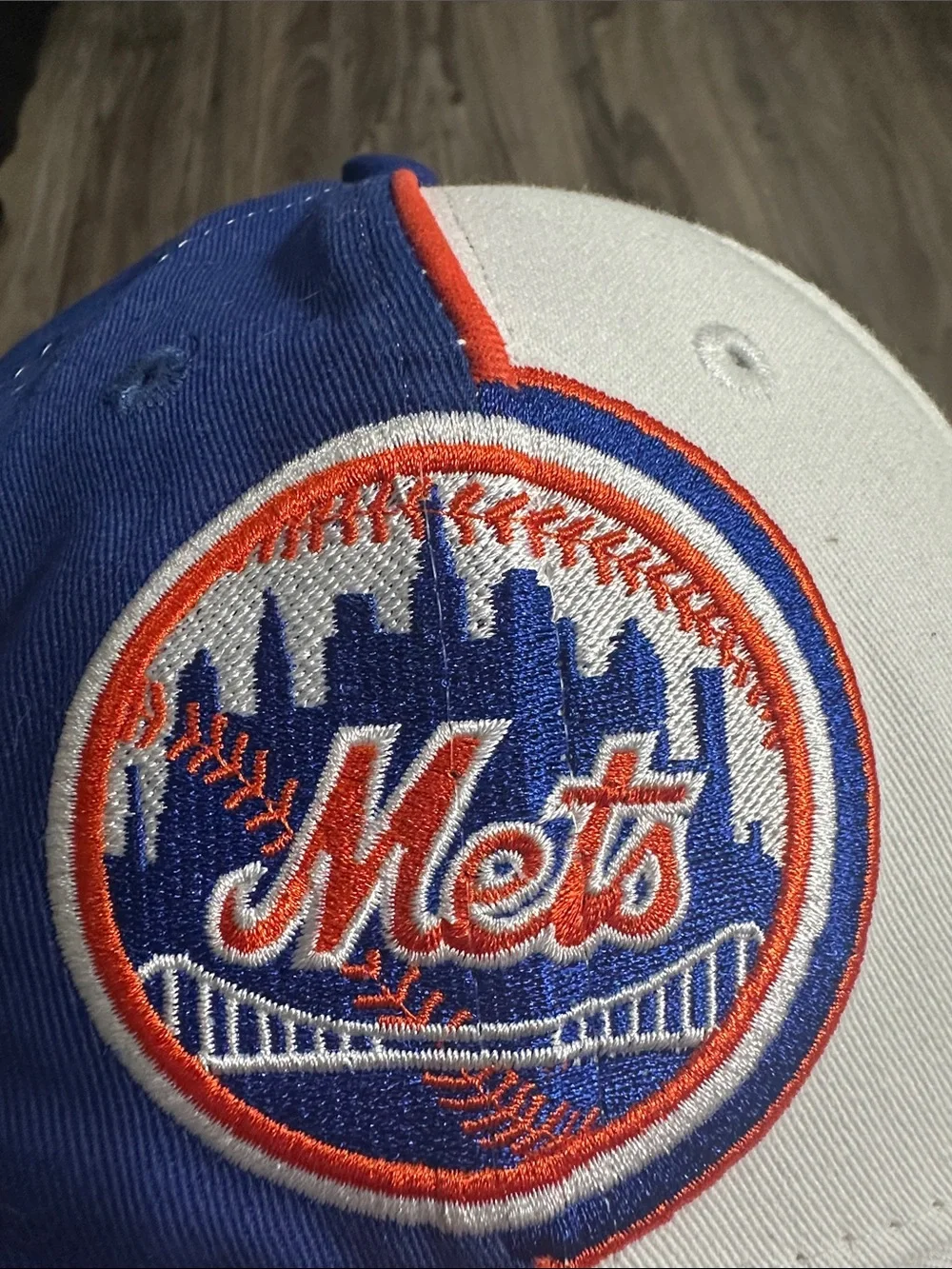 Youth New York Cap w/ Dual Logos & Custom CJ Embroidery .